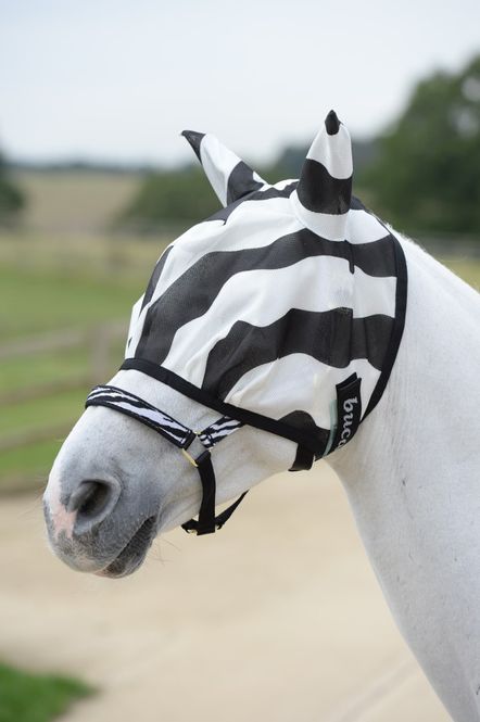 Hovedbilde Buzz-Off Zebra Fly Mask Zebra