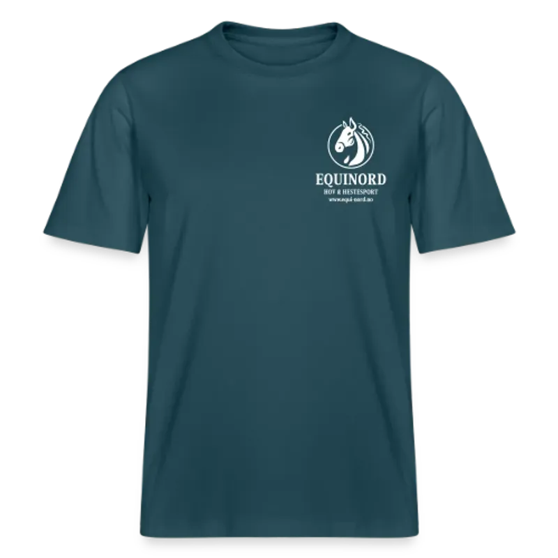 Equinord Økologisk RELAXED FIT Unisex T-skjorte mørk